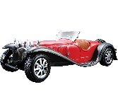 Bburago 1:24 Bugatti Type 55, Red Bburago 1:24 Bugatti Type 55, Red